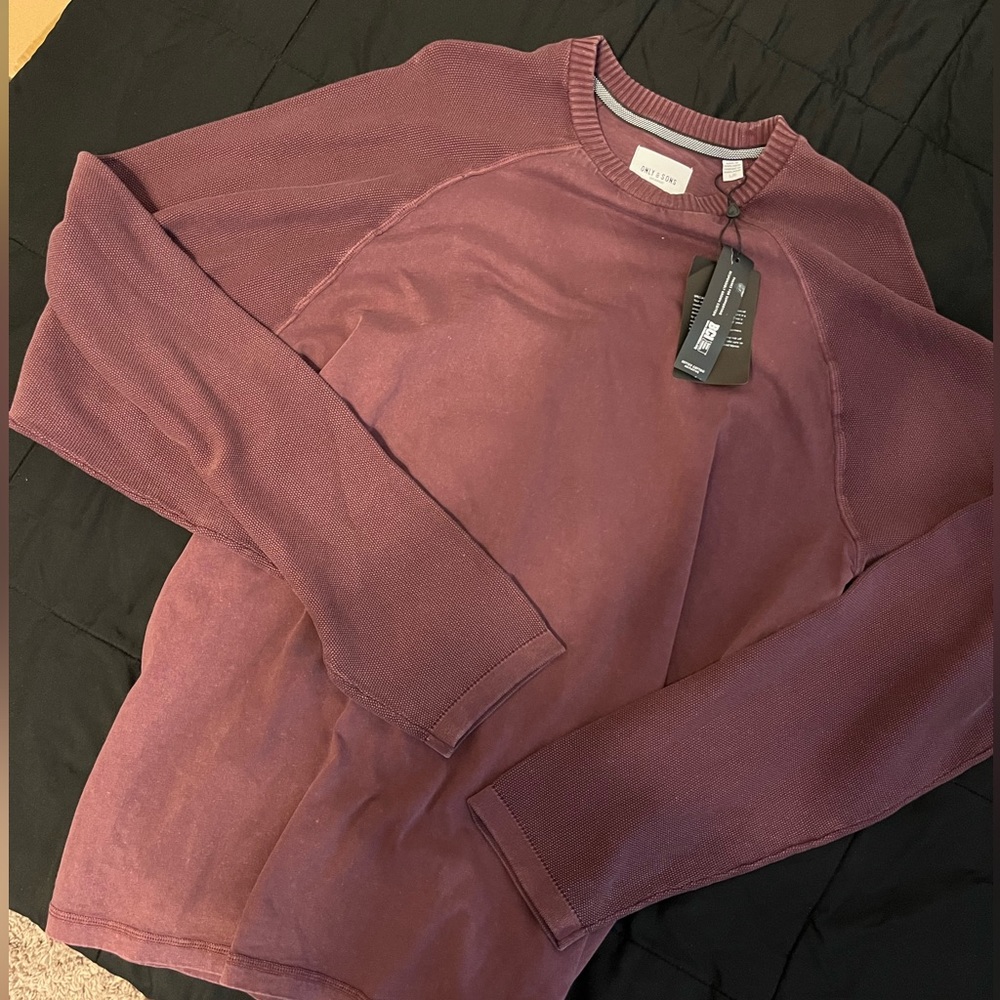 Maroon top